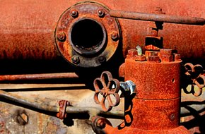 artphoto rust machine industrial urban steel