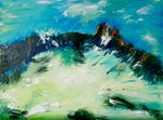 art painting abstract nature water colorfull